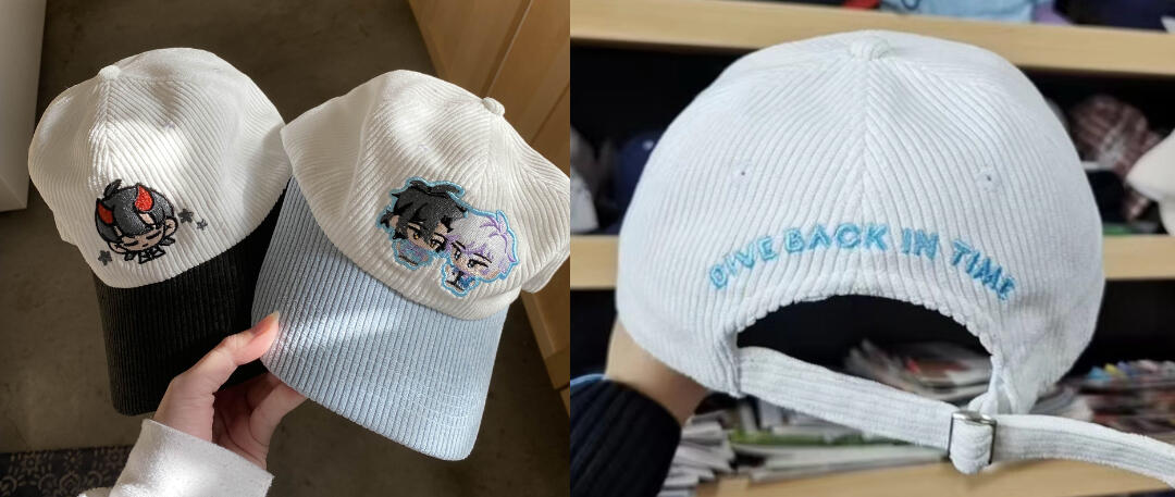 ORV + Link Click Inspired Corduroy Hats