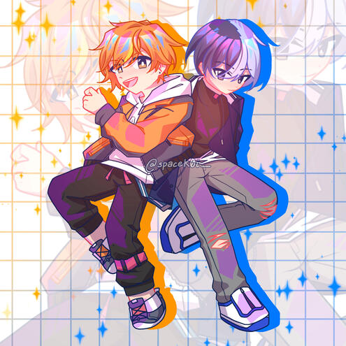 Akito Shinonome & Toya Aoyagi | Project Sekai