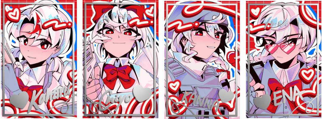 Love Bullet: Silver Foil