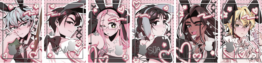 Alien Stage Bunny Cafe: Silver Foil